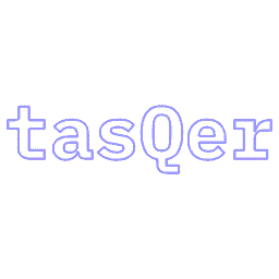 The tasQer logo.
